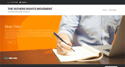 Desktop Screenshot of fathersrightsmovement.org