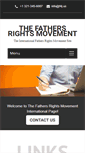Mobile Screenshot of fathersrightsmovement.org